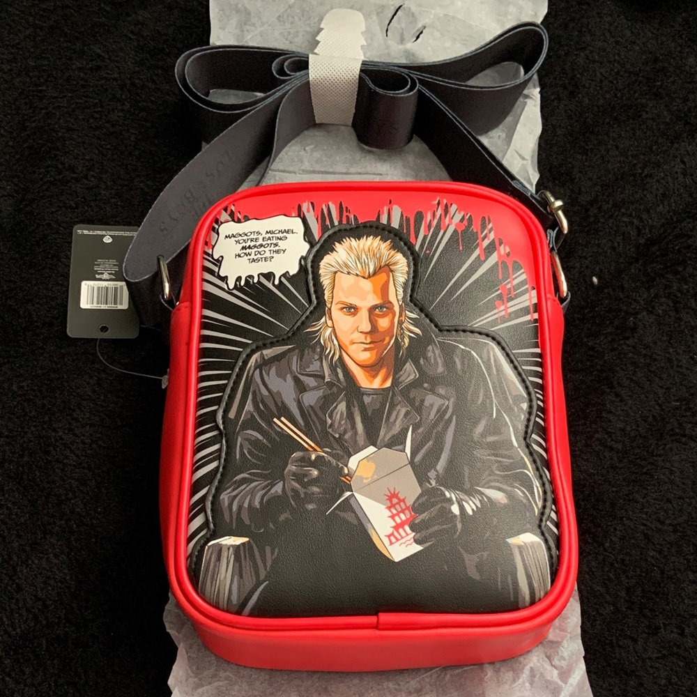 Red Graphic The Lost boys Crossbody Bag